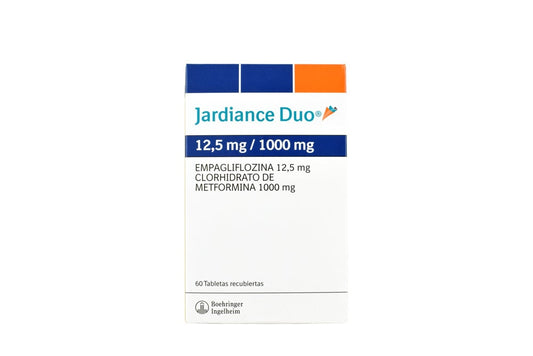 Jardiance Duo 12.5/1000 MG x 60 comprimidos OFERTA!